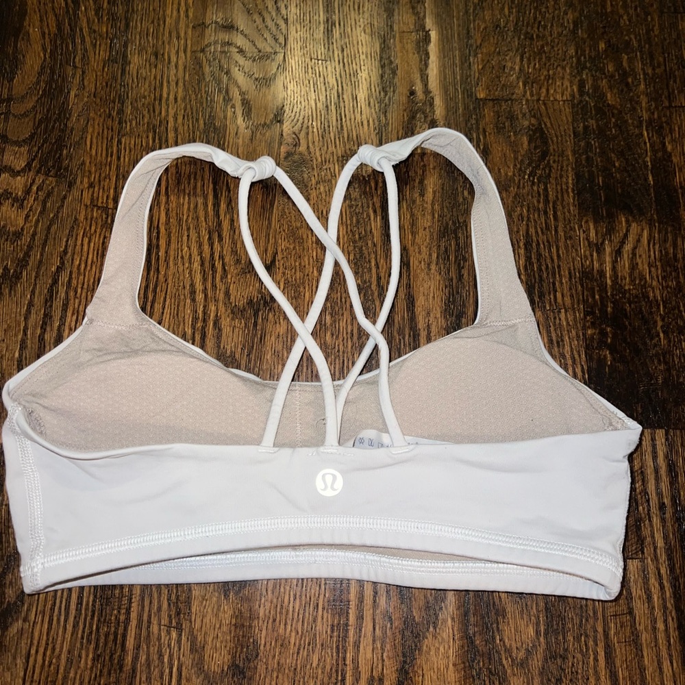 White Lululemon Bra
